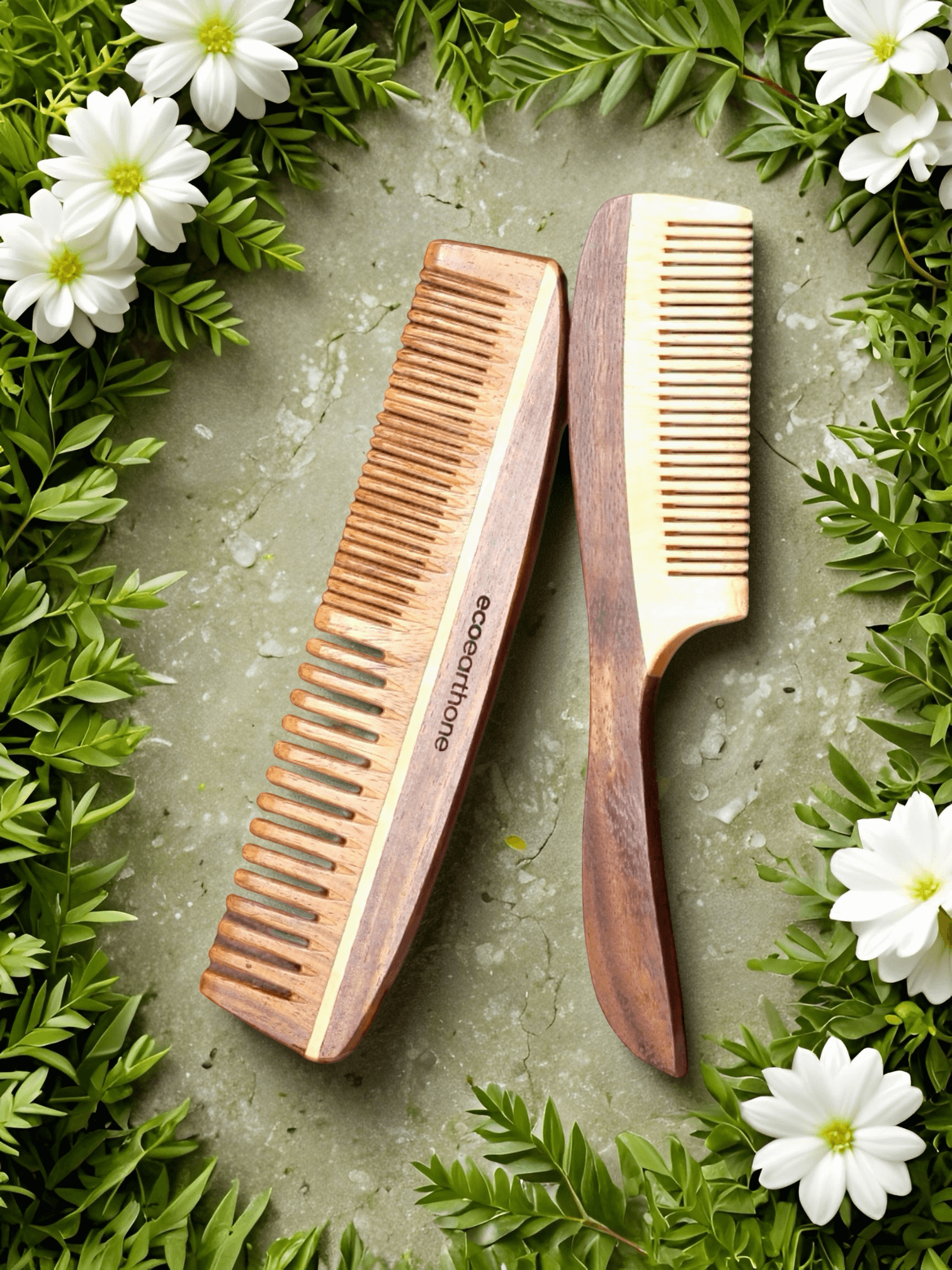 Sheesham Comb (Pack of 2) – Duel & Tail Comb EcoEarthOne