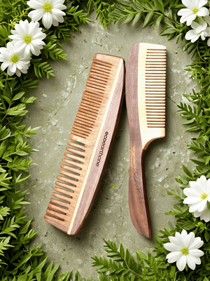Sheesham Comb (Pack of 2) – Duel & Tail Comb EcoEarthOne