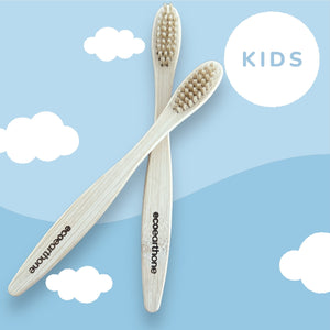 Kids Bamboo Toothbrush (pack of 2) EcoEarthOne