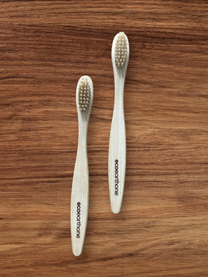 Kids Bamboo Toothbrush (pack of 2) EcoEarthOne