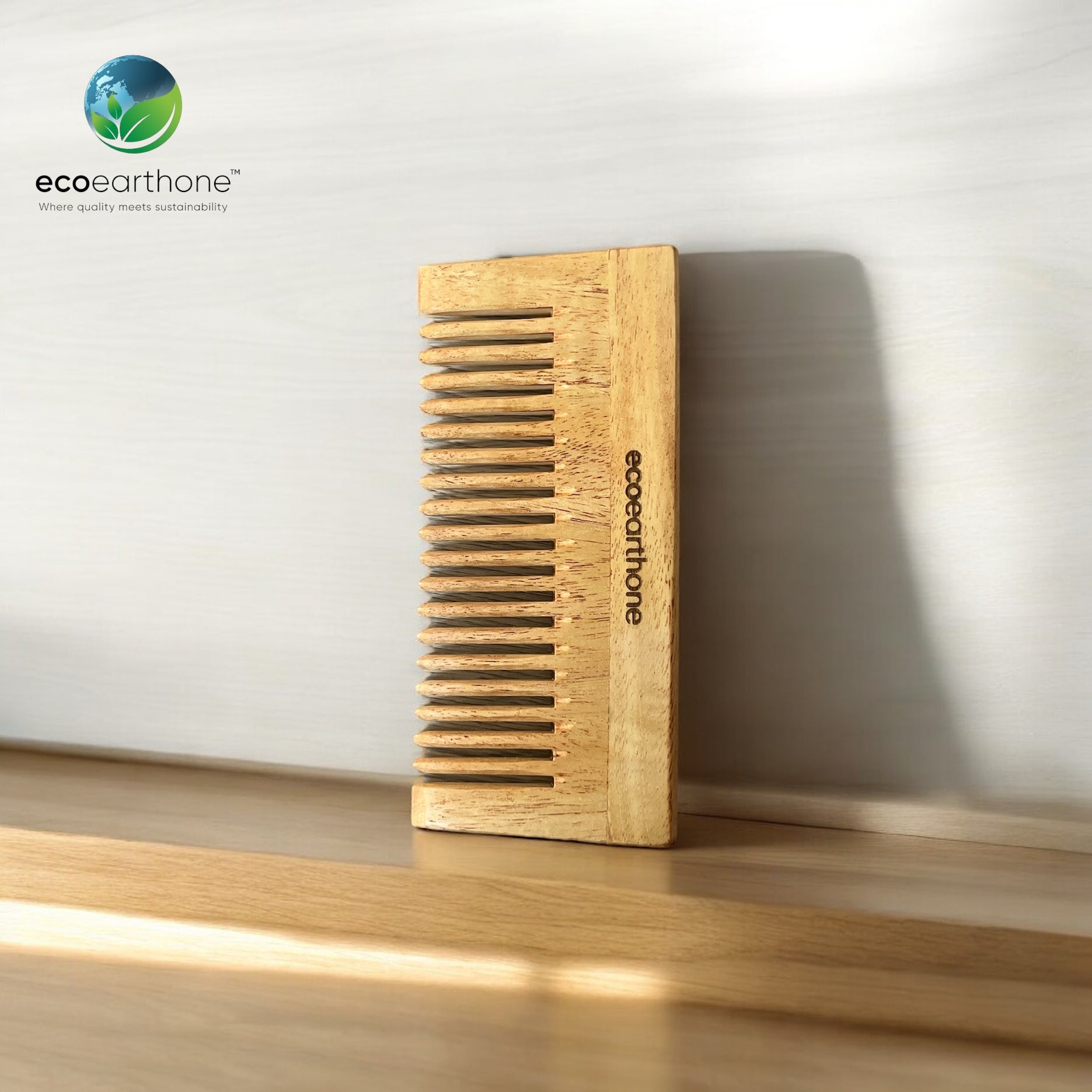 Neem Wood Product – Shampoo Comb EcoEarthOne