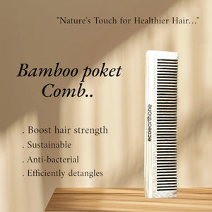 Bamboo Pocket Comb My Store