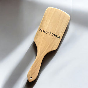 Bamboo Hair Brush – Natural Bristles EcoEarthOne