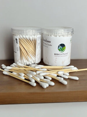 Bamboo Cotton Swabs (pack of 1) EcoEarthOne