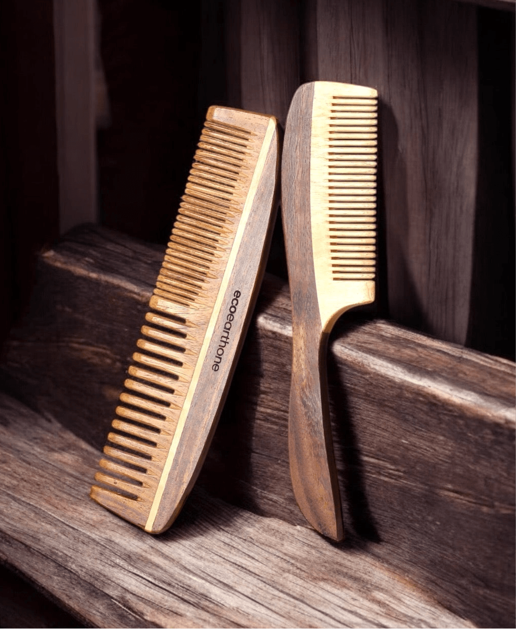 Sheesham Comb (Pack of 2) – Duel & Tail Comb EcoEarthOne