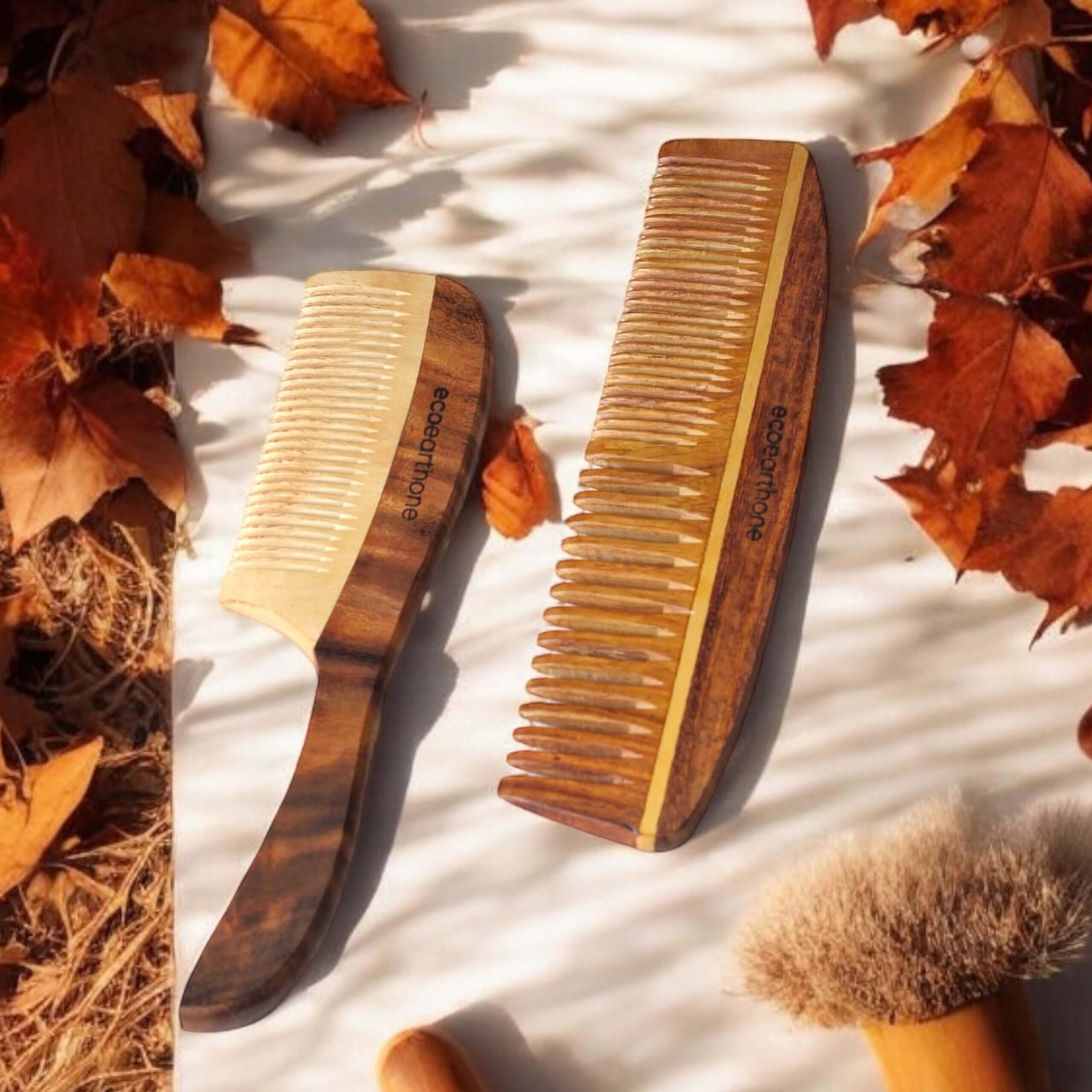 Sheesham Comb (Pack of 2) – Duel & Tail Comb EcoEarthOne