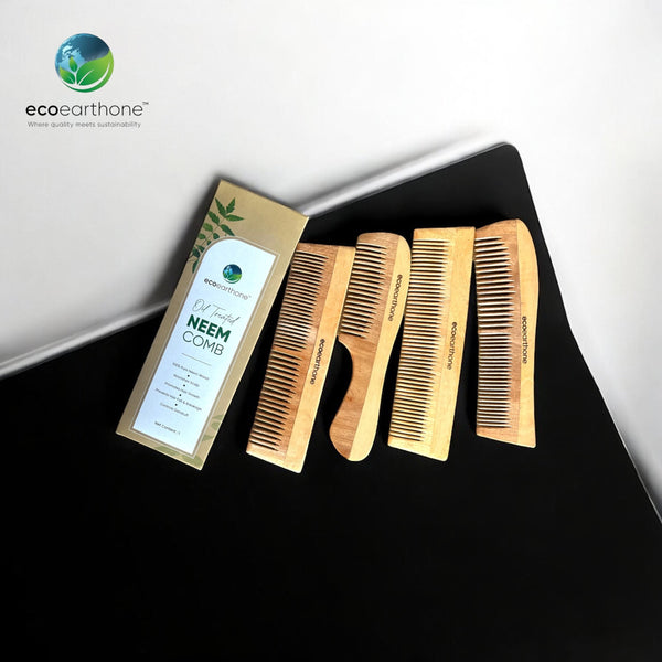 Neem Wood Comb (pack of 4)