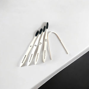 Bamboo Toothbrush & Tongue Cleaner – pack of 4 toothbrush and tongue cleaner EcoEarthOne