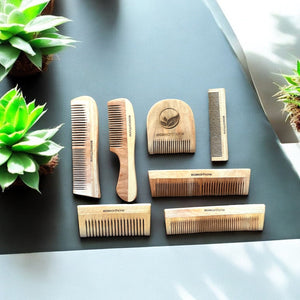 Neem Wood Combs Kit EcoEarthOne