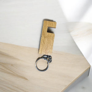 Wooden Keychain – Mobile Holder EcoEarthOne
