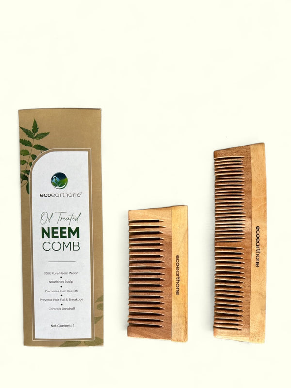 Neem Wood Comb (pack of 2)